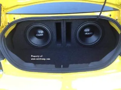 2010-2015 Camaro Dual 12 Large Vented Subwoofer Enclosure By Subthump • $299