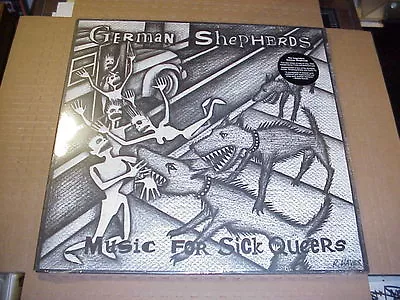 LP:  GERMAN SHEPHERDS - Music For Sick Queers SEALED REISSUE  MINIMAL SYNTH PUNK • $18.71