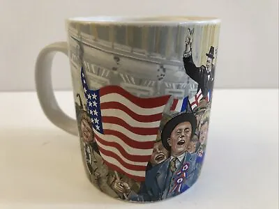 VICTORY IN EUROPE 50th ANNIVERSARY MUG CUP VE DAY WAR MEMORABILIA • £4.99