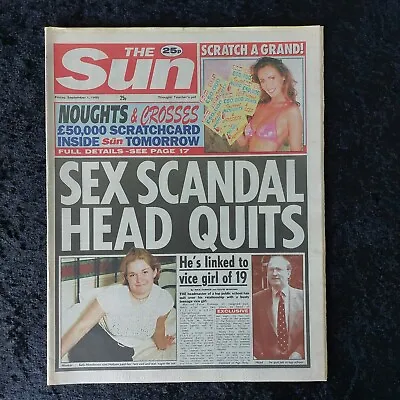£2.98 • Buy ROBBIE WILLIAMS The Sun UK Newspaper DAVID PLATT Frank Bruno SPURS (1 SEP 1995)
