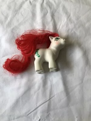 My Little Pony Baby Stockings White Red Hair Vintage Toy Figure MLP • $22.49