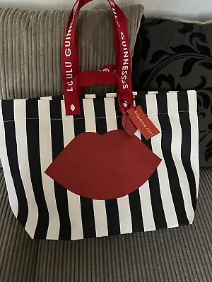 Lulu Guinness Waitrose Tote Shopping Bag Limited Edition New Perfect Condition • £17.50