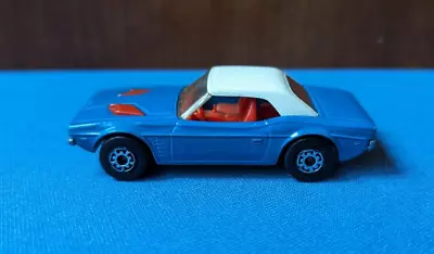 1975 Matchbox SuperFast No.1 Dodge Challenger Lesney Prod. Blue/white/red 1/64 • $4.97