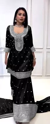 Bollywood Designer Ready Made Punjabi Wear Salwar Kameez With Dupatta For Women • $108.90