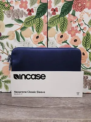 Incase Neoprene Classic Sleeve For MacBook 12  - Midnight Blue  • $11.69