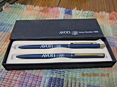 Vintage Avon 1989 Honor Society Pen/pencil Set W/box !! • $5