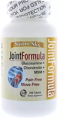 Joint Formula 250 Tablets With Glucosamine Chondroitin MSM Pain Free Move Free • $29.99