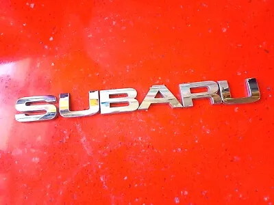 09 - 13 Subaru Forester Badge Emblem Rear Liftgate Badge Genuine OEM • $13.99