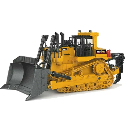 1/50 Scale Bulldozer Toy Construction Vehicle Diecast Metal Alloy Model Toys • £79.48