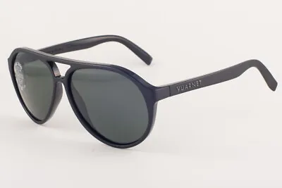 VUARNET Matte & Shiny Black / Green PX 3000 Sunglasses VL 1306 P00A 1121 58mm • $189