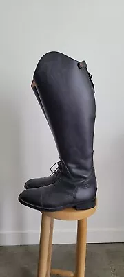 Men's Leather English Riding Boots Treadstone Size 9W (9.5) • $55