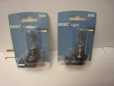 (2) Sylvania 9145BP Basic Halogen Fog Light Lamp Bulb 12V 45W • $13.99