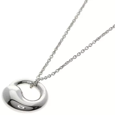 TIFFANY&Co.   Necklace Eternal Circle Silver • $217.40