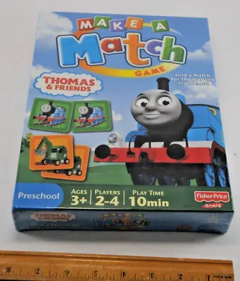 Thomas & Friends Make A Match Game Preschool Kid's Game Sealed NEW • $10