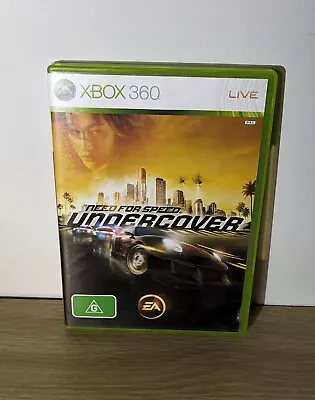 Need For Speed Undercover + Manual - Xbox 360 PAL Complete - Tested & Working • $10