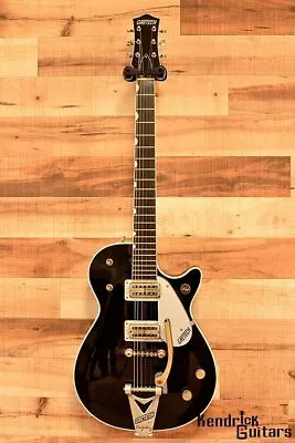 Gretsch 2004 Duo Jet G6128T Jet Black  Bigsby Used Electric Guitar • $3501.99