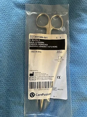 New V Mueller RH1666-001 Kaye Scissors Curved Serrated • $55