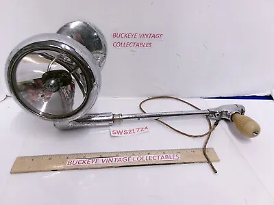 Vintage 6 Volt? Perfection Model J' Spotlight Spot Light W/Mirror & White Handle • $79.95