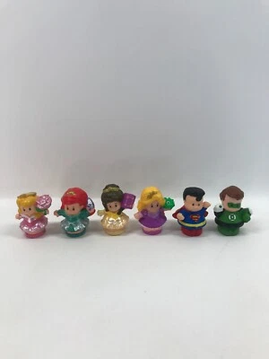 $18 • Buy Little People Fisher Price Dc Super Heroes And Princesses Lot Of 6