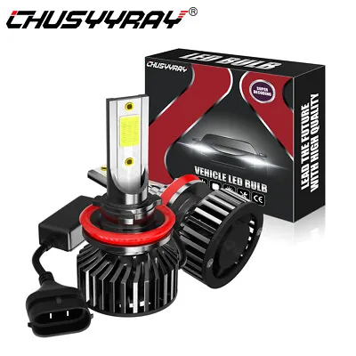 $28.49 • Buy White LED Fog Light Conversion Bulbs Kit For Can Am Spyder RT RT-S 12000K 12K 2
