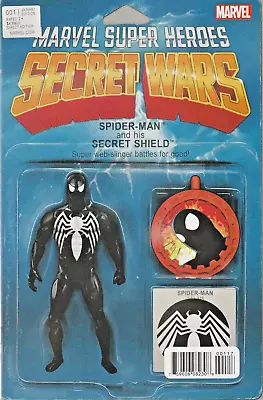 Secret Wars #1 (2015) John Tyler Christopher 'action Figure' Variant ~ Unread Nm • $10