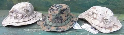 3 NEW USMC MARPAT Digital Boonie Covers Marine Corps Hat  XSmall & Med & Large • $6.99