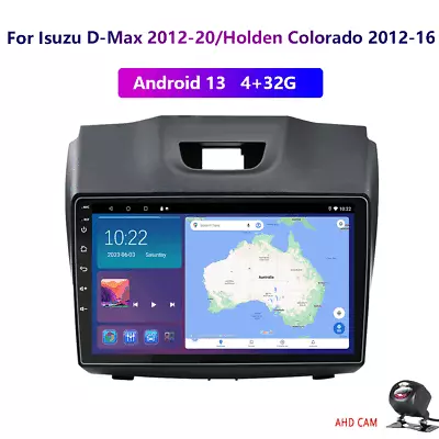 Wireless Carplay 4-64G Android13 For Holden Colorado 2012-16 Car Radio GPS Wifi • $228.88