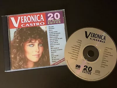 Veronica Castro 20 Sus Mejores Exitos 1993 Cd Como Nuevo • $35