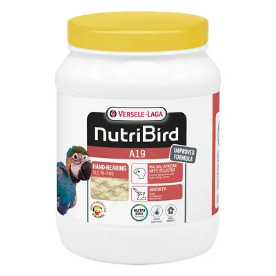 NutriBird A19 High Energy Hand Rearing Food For Baby Birds 800g • £20.89