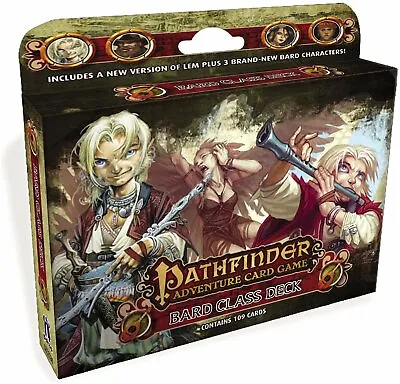 Pathfinder Adventure Card Game: Bard Class Deck • $14.54