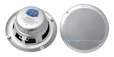 £28 • Buy Lanzar AQ5DCS 5.25  Inch Outdoor Boat Patio Marine In Wall Waterproof Speakers
