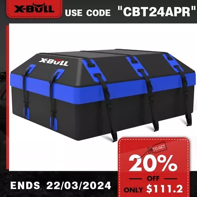 X-BULL 595L Car Roof Bag Rooftop Cargo Carrier Waterproof Soft Top Luggage Bag • $139