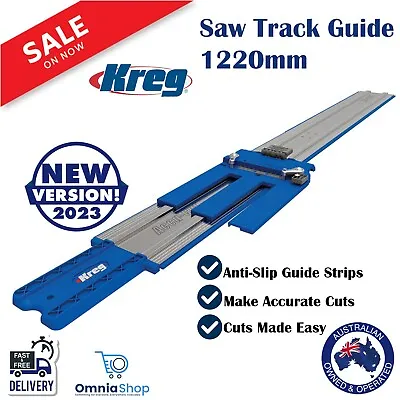 Kreg KMA2700 Accu-Cut 48  Circular Saw Track 1220mm Rail Guide Track System NEW • $227.97