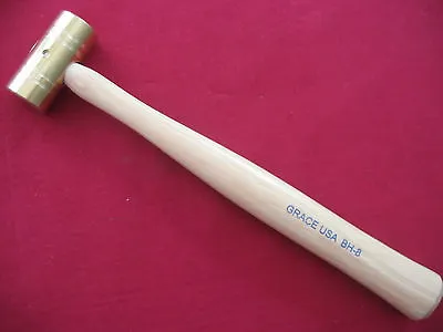 $22.97 • Buy Grace Usa New  Bh-8  Usa Made  8 Ounce Brass Hammer!! Machinist !!gunsmith!!!