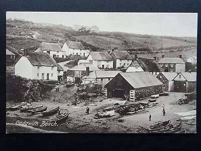 Cornwall CADGWITH Beach & Sign 'MARIANNA' Over Workshop C1905 Postcard By Frith • £20