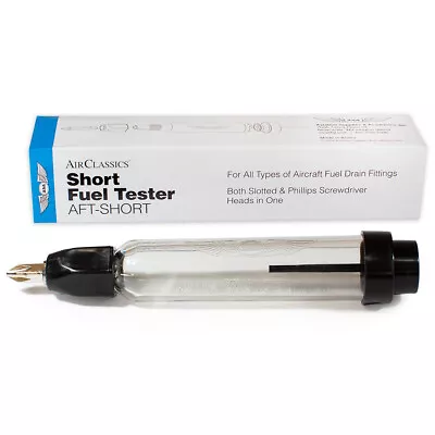 ASA Aircraft Fuel Tester / Screwdriver (Short) - ASA-AFT-SHORT • $18.95