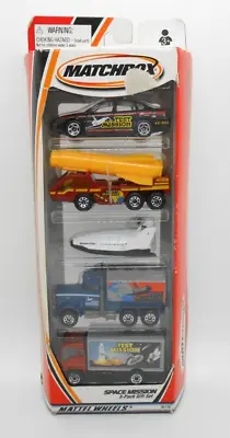 Matchbox Space Mission Diecast Vehicle 5 Pack Gift Set Mattel 2000 • $16