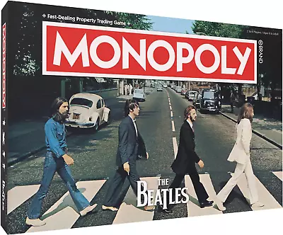 Monopoly The Beatles Collectible Game Based On The Beatles Rock Band New Gift • $63.99