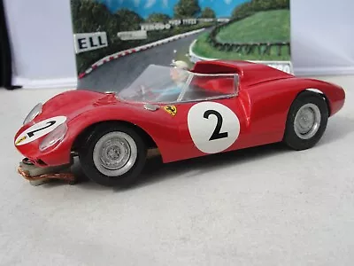 1960's Cox Ferrari  Red  #2  1:24 Slot  Used Unboxed • £194.95