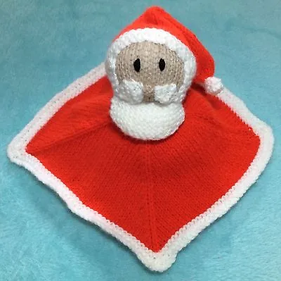 KNITTING PATTERN - Santa Comforter Baby Father Christmas Toy - Great For Charity • £3.25