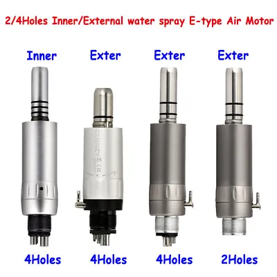 2 / 4 Hole Inner/External Water E-type Air Motor Dental Low Speed Handpiece • $29.99