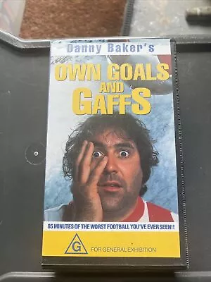 Danny Bakers Own Goals And Gaffs Soccer  Vhs • $10