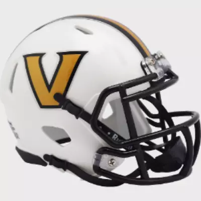 Vanderbilt Commodores White Mini Speed Football Helmet- NCAA. • $33.99