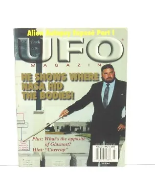 UFO Magazine Vol. 20 No. 1 Feb/March 2005 Aliens UFOS Abductions Sightings VG • $9.99