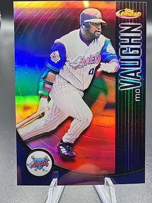 2001 Topps Finest Refractor /499 Mo Vaughn #108 • $5.72