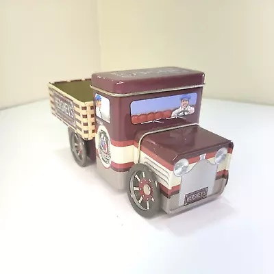 Vintage Hershey's Chocolate Tin Delivery Truck. Wheels Rotate 3 Compartments • $14.95