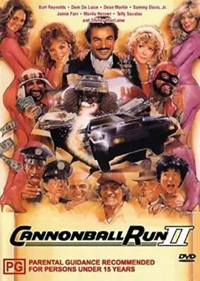 Cannonball Run II 2 (Burt Reynolds)   (DVD) UK Compatible - Sealed • £9.99