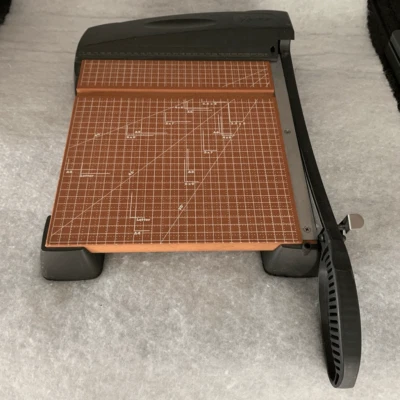 $25 • Buy X-Acto 12” X 12” Guillotine Paper Trimmer Cutter