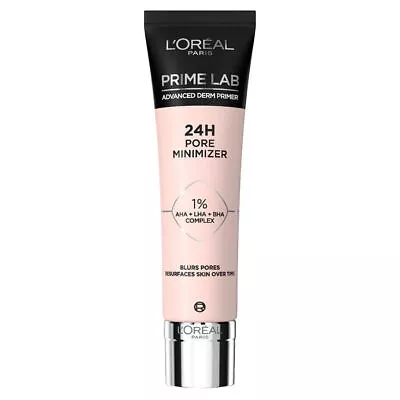 L'Oreal Paris Prime Lab 24HR Pore Minimizer Matte Setter Face Primer 30ml • £7.99