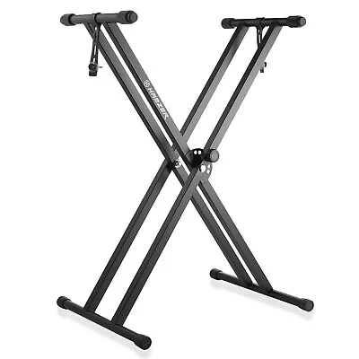 Premium Heavy Duty Double Braced Adjustable Piano Keyboard Stand • $39.99